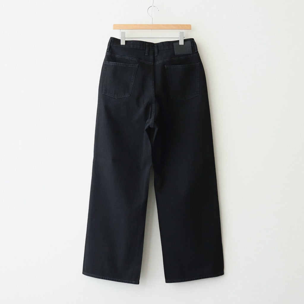 BLACK DENIM ASHLEY JEANS #BLACK [N0001]