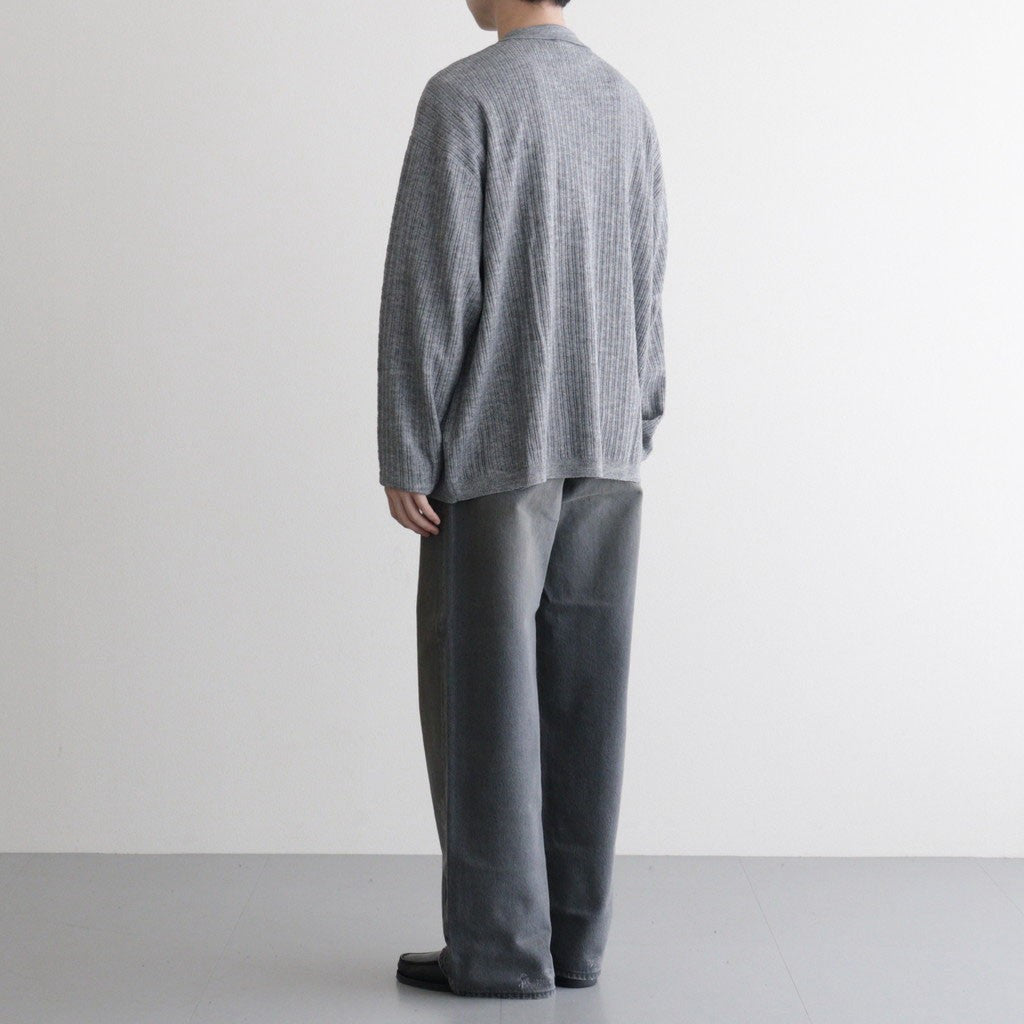 Crepe Knit Shirt #GRAY [2601-006] - ciacura 三重県四日市市の
