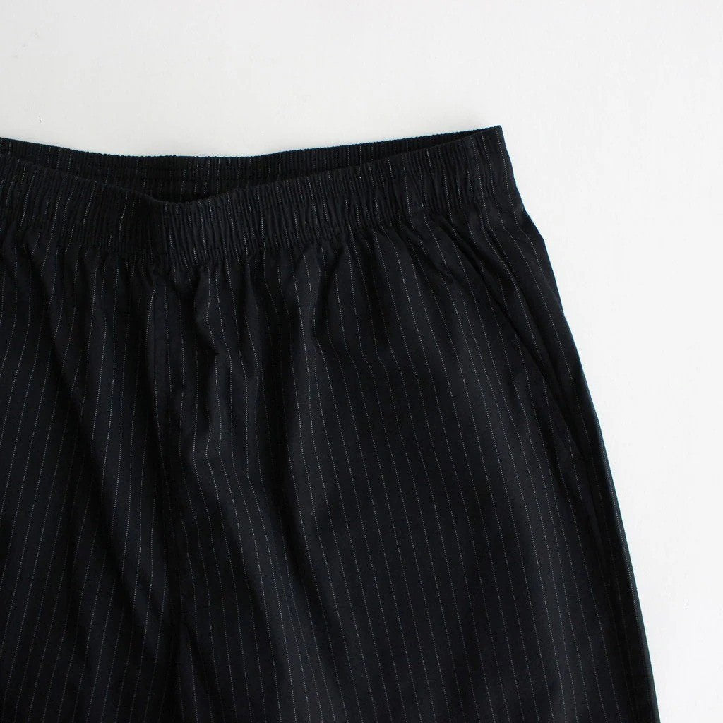 CORPORATE EASY PANTS #BLACK STRIPE [FSC253-40227B]