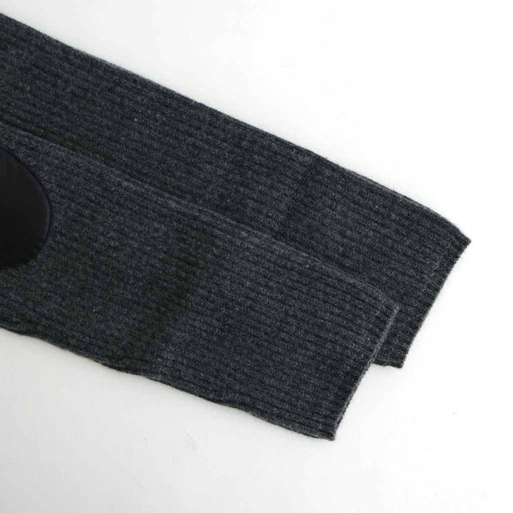 Rib Short Length P/O #CHARCOAL [I25AW-K1]