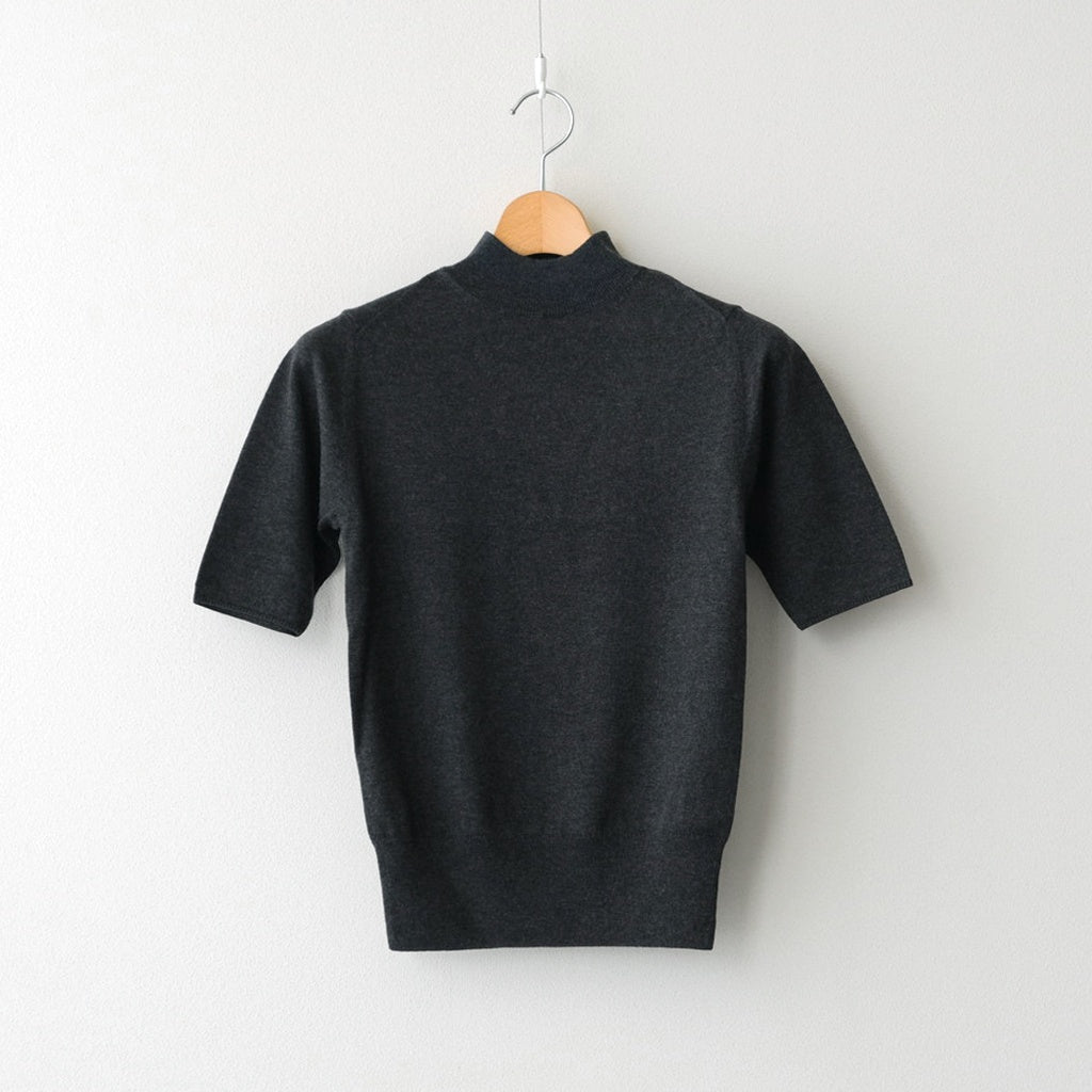 Halfsleeve Highgauge Knit #C/GRY [12520513]