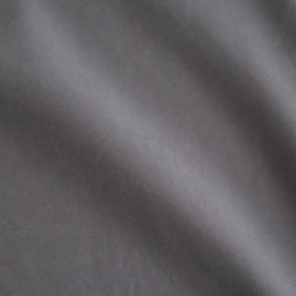 CUPRO OPEN COLLAR SHIRT #GRAY [YK26SS01287SH]