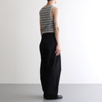 STRIPE TIGHT TANK TOP #SMOKE BLUE [2541000903]