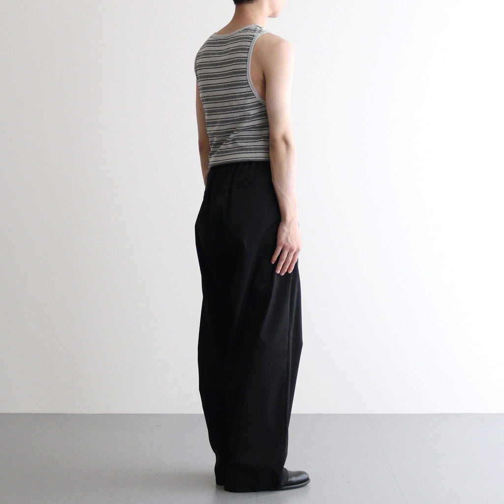 STRIPE TIGHT TANK TOP #SMOKE BLUE [2541000903]