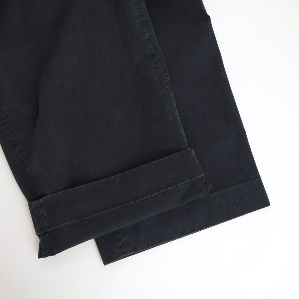 Chino High Waist Pants #BLACK USED [I25AW-PT173B]