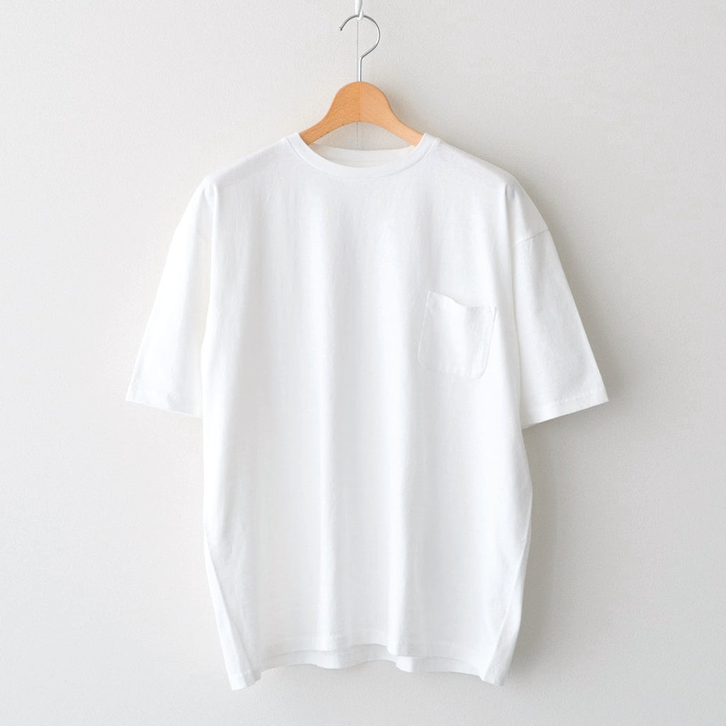 丸胴 POCKET S/S T SHIRT #white [35009]