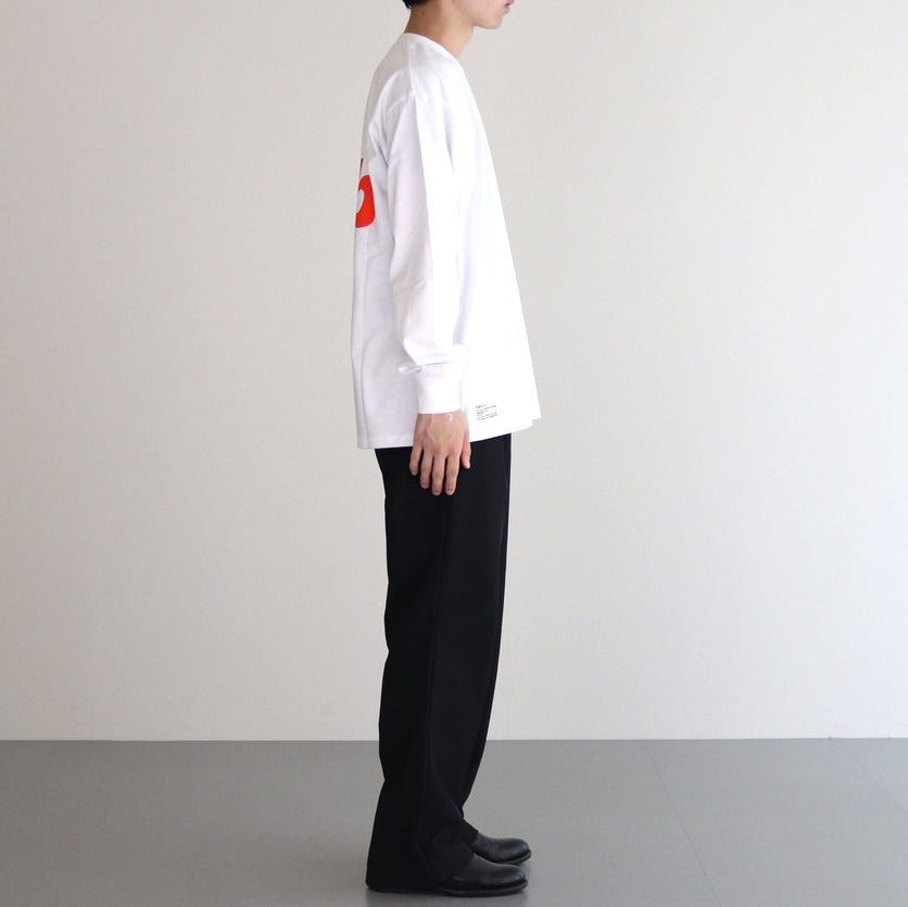 AS×FS CORPORATE L/S TEE “Asb” #WHITE [FSC243-70193AS]