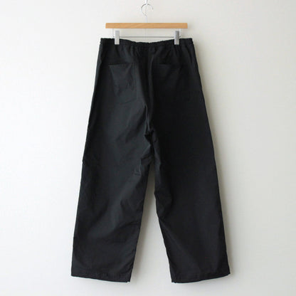 Ester twill easy pants #BLACK [HN-P023-051]