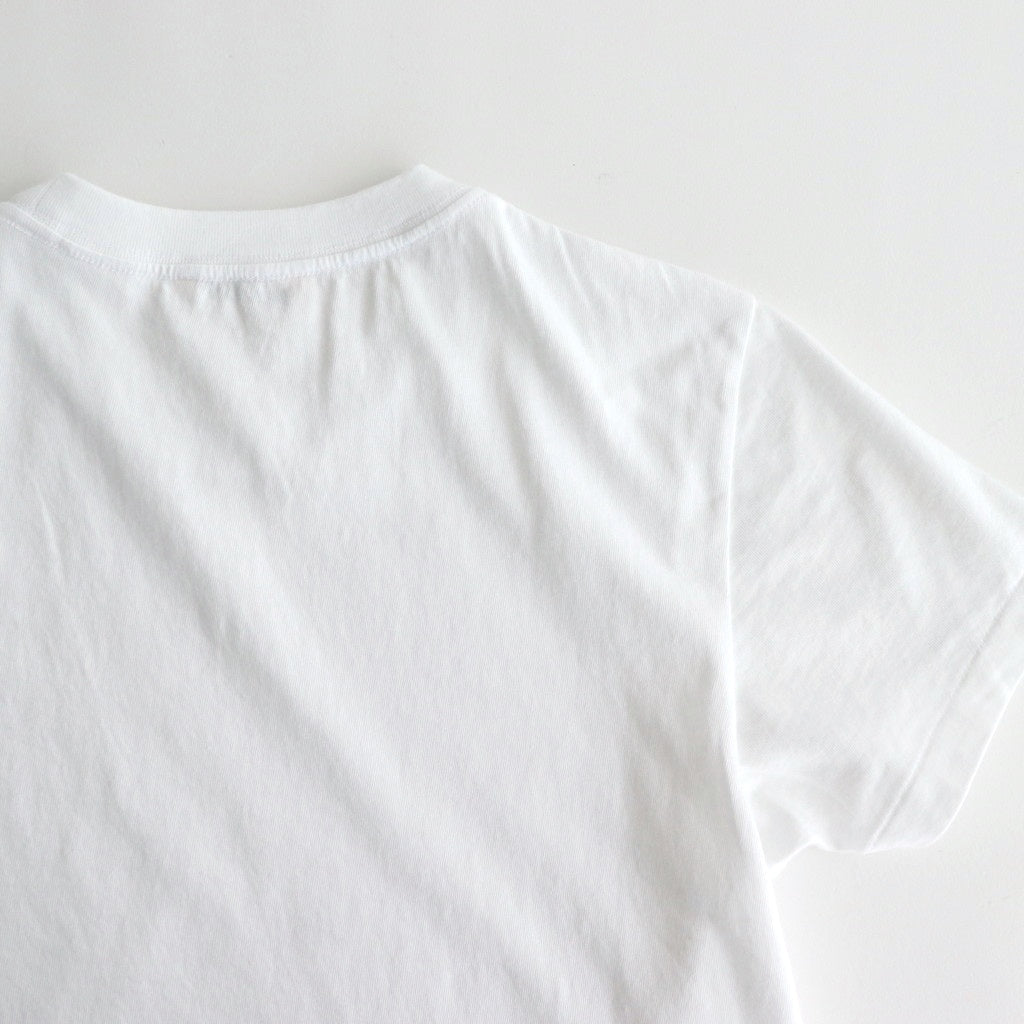 SEAMLESS CREW NECK TEE #WHITE [A00T04ST]