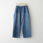 CORPORATE DENIM EASY PANTS #DARK WASH [FSC263-40154FB]