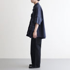 DRY TYPEWRITER TACTICAL POCKET S/S SHIRT #NAVY [FSC241-50106B]