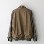 Wool Nylon Reversible Harrington Jacket #OLIVE [YK25FW01058B]
