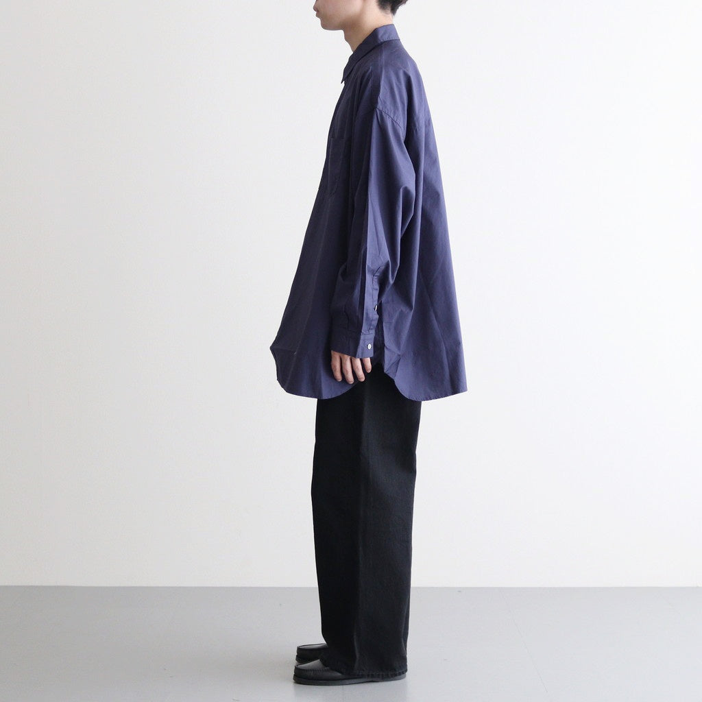 CORPORATE REGULAR COLLAR SHIRT #NAVY [FSW-22-SH_16]