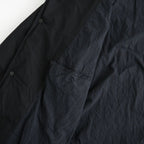 エステルオックス 製品染 コート #BLACK [HR-C003-051]