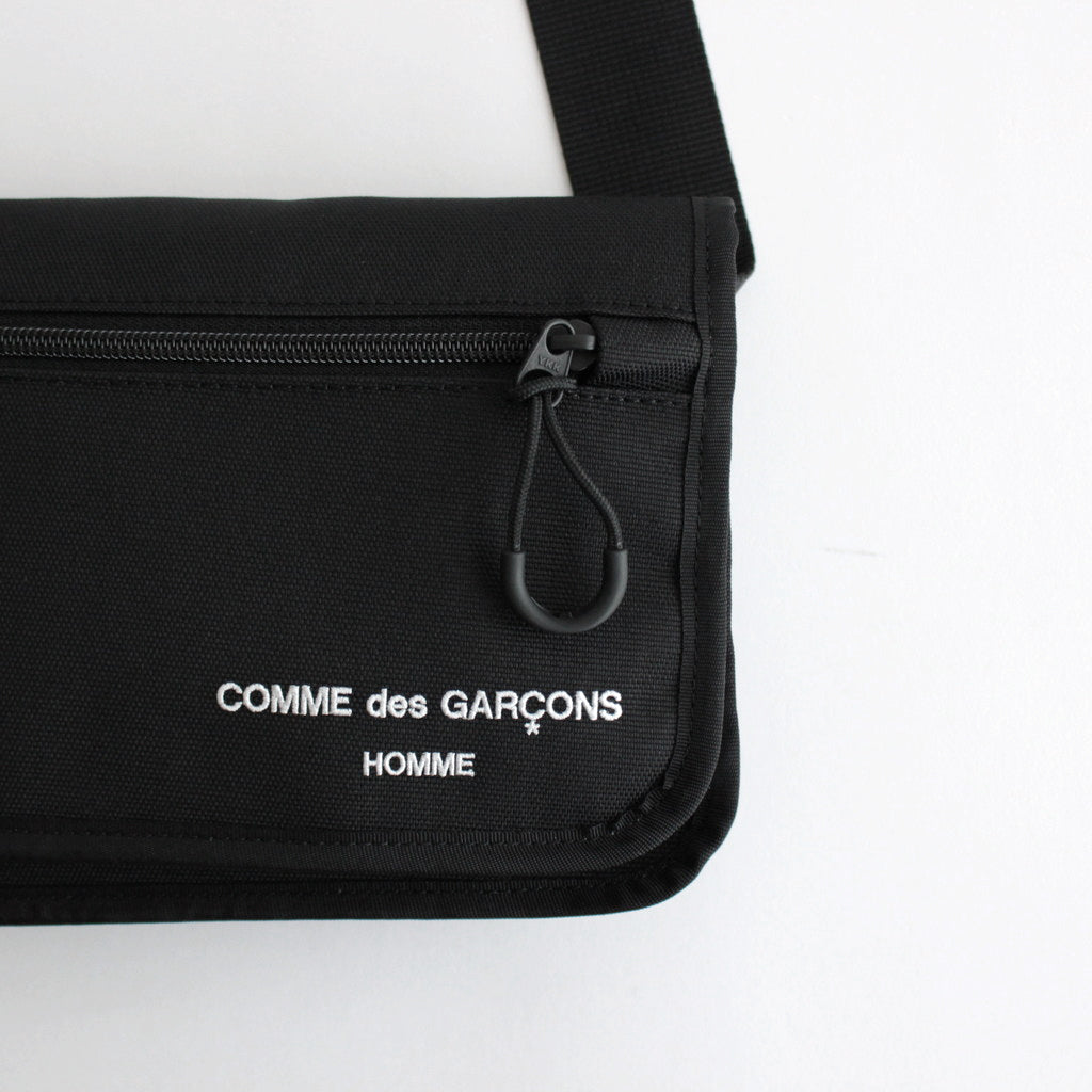 コーデュラナイロン ショルダーバッグ #BLACK [HN-K203-051]