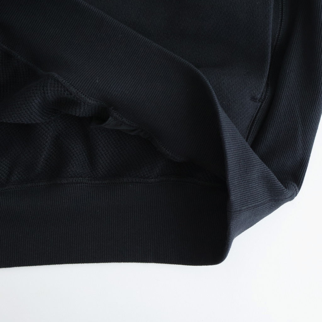 HEAVY OZ HALF ZIP PULLOVER #BLACK [FSC253-70238B]