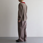 WILD NATURE YARN ‘HOMIE’ SWEATER #TERRACOTTA [NG23W-03SW01C]
