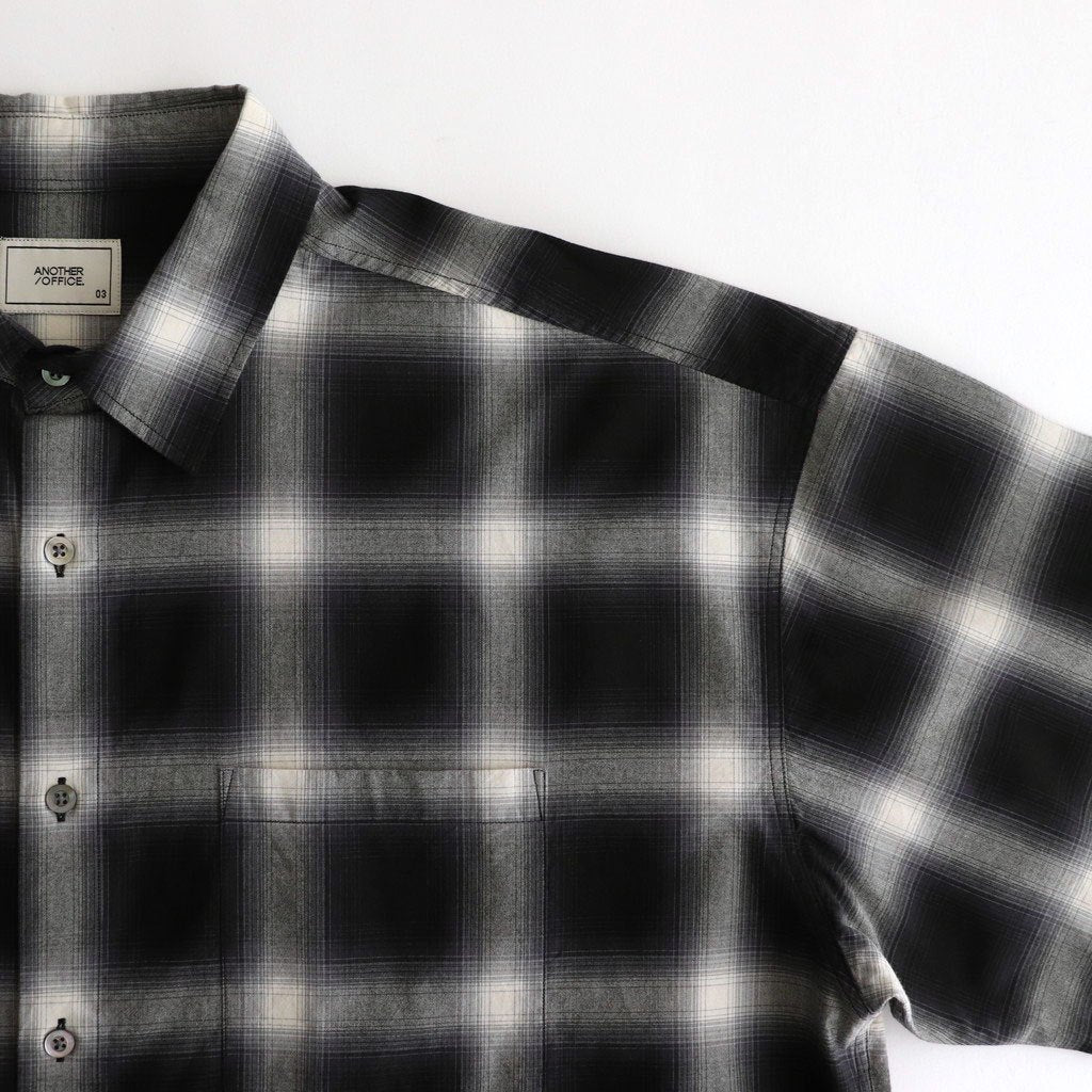 Reverb Ombre Shirt #Black - Ombre [AOESSH011]