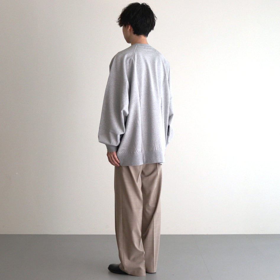 Ultra Compact Terry Crew Neck Sweater #H.GRAY [GM243-70142]