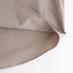 FHFSSH - コットン・ ポリコア タイプライター 半袖シャツ #20 Light Greige [SN_FR0405SH]