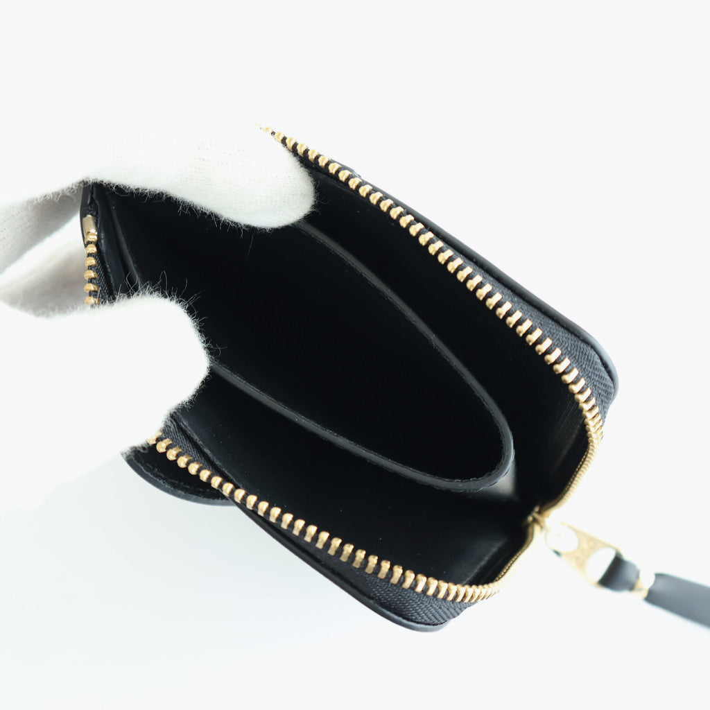 L字型ZIP財布 - BIG BOW #Black [8Z-O310-051]