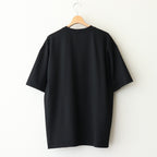 SUVIN 60/2 OVERSIZED T-SHIRT #BLACK [KKAGGM0015]