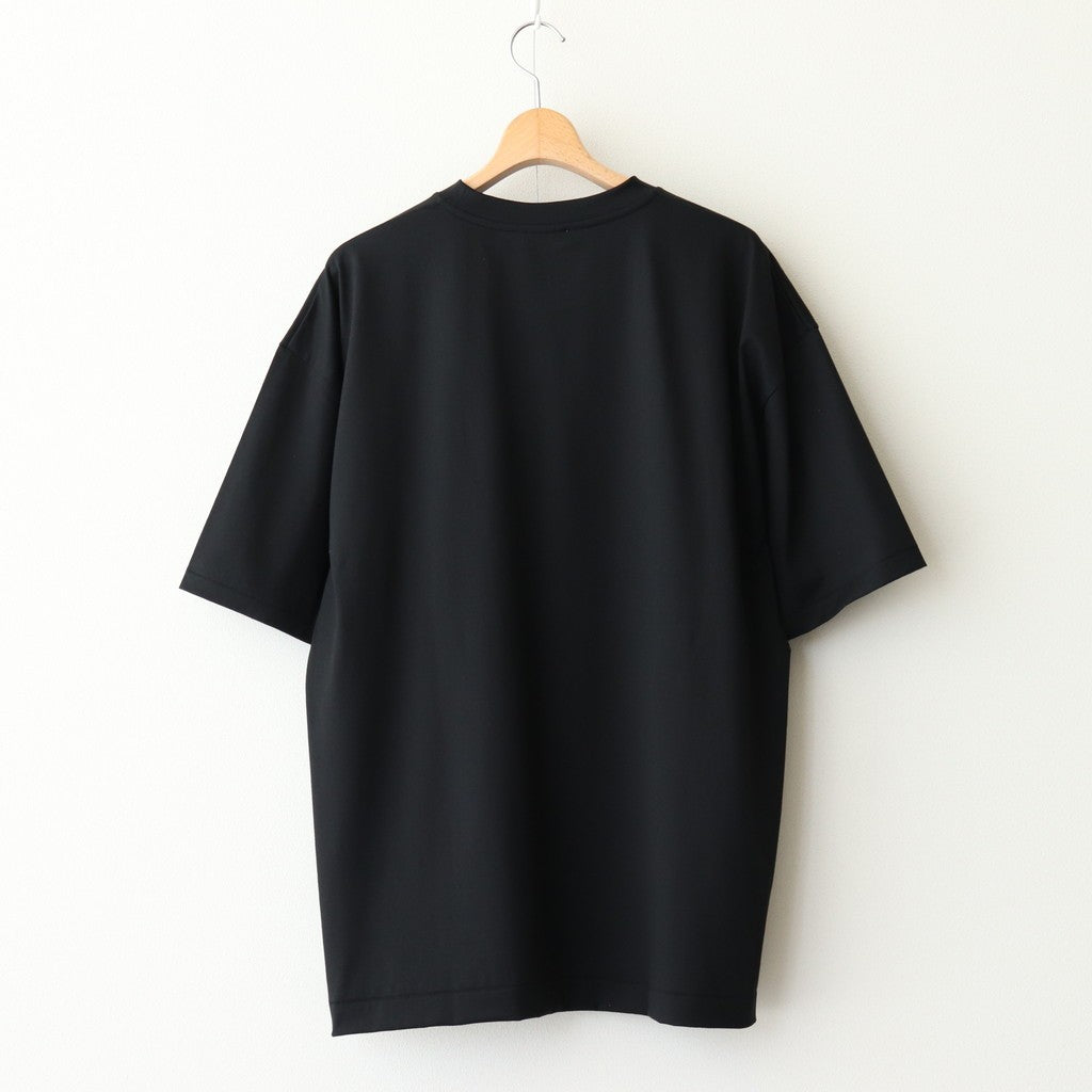 SUVIN 60/2 OVERSIZED T-SHIRT #BLACK [KKAGGM0015]