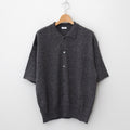 Linen S/S Shirt #Navy [2501-014]
