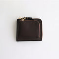 L字型ZIP財布 - OUTSIDE POCKET #BROWN [8Z-X031-051]