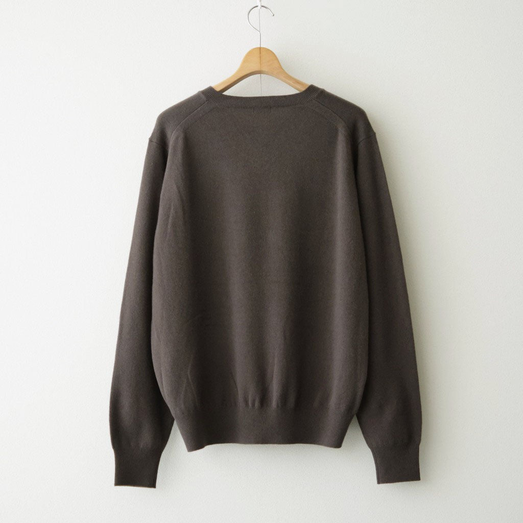 L/S V Neck #GRAY [2603-009]