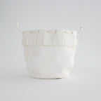 FRINGE SHOULDER POUCH：S #WHITE [DA67]