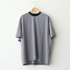 MICRO BORDER S/S TEE #WHITE × BLACK [FSC251-70115]