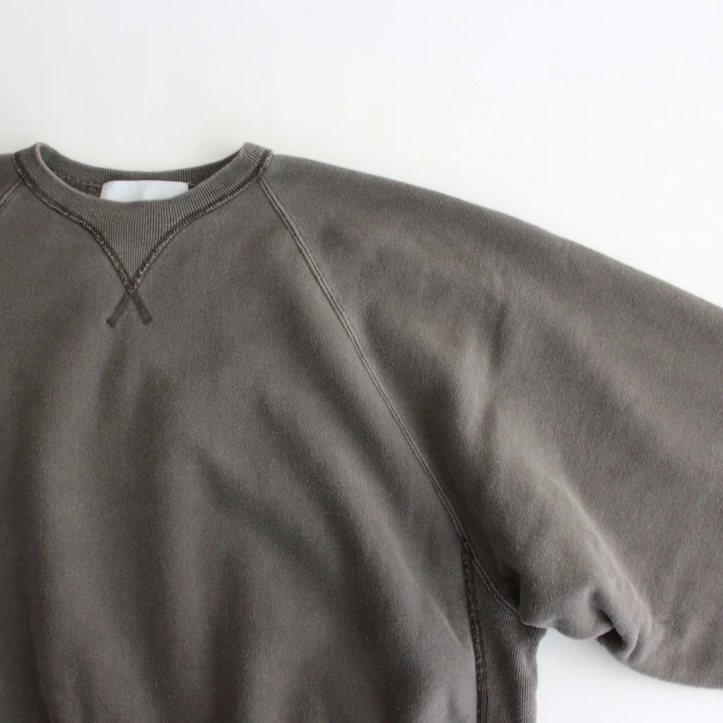 PIGMENT DYE SWEATER #DARK PURPLE [2541000905]