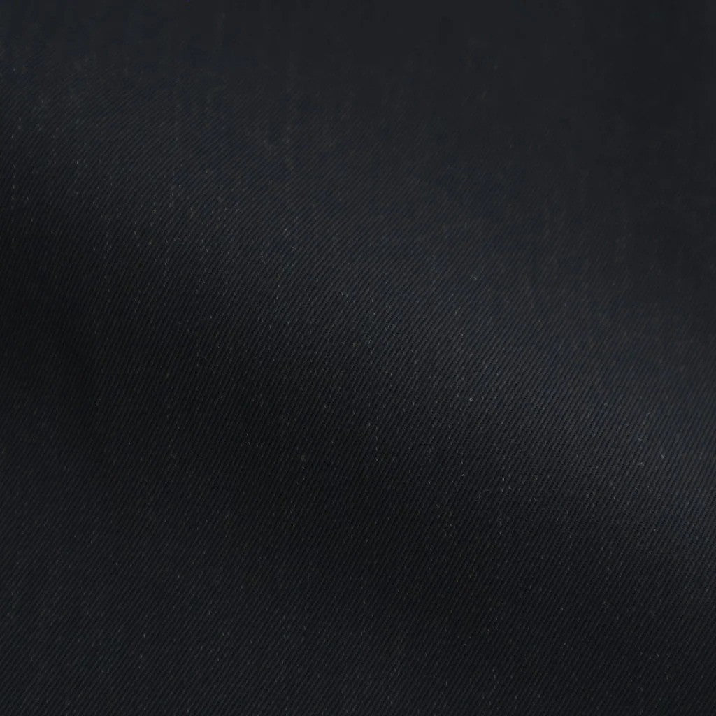 LIGHT WOOL MAX GABARDINE TWO-TUCK SLACKS #TOP BLACK [A26AP06MG]