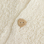 COTTON SHEER KNIT OPEN COLLAR SHIRT #OFF WHITE [YK25SS0964S]