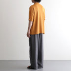Washi Open Collar S/S Shirt #YELLOW [2601-017]