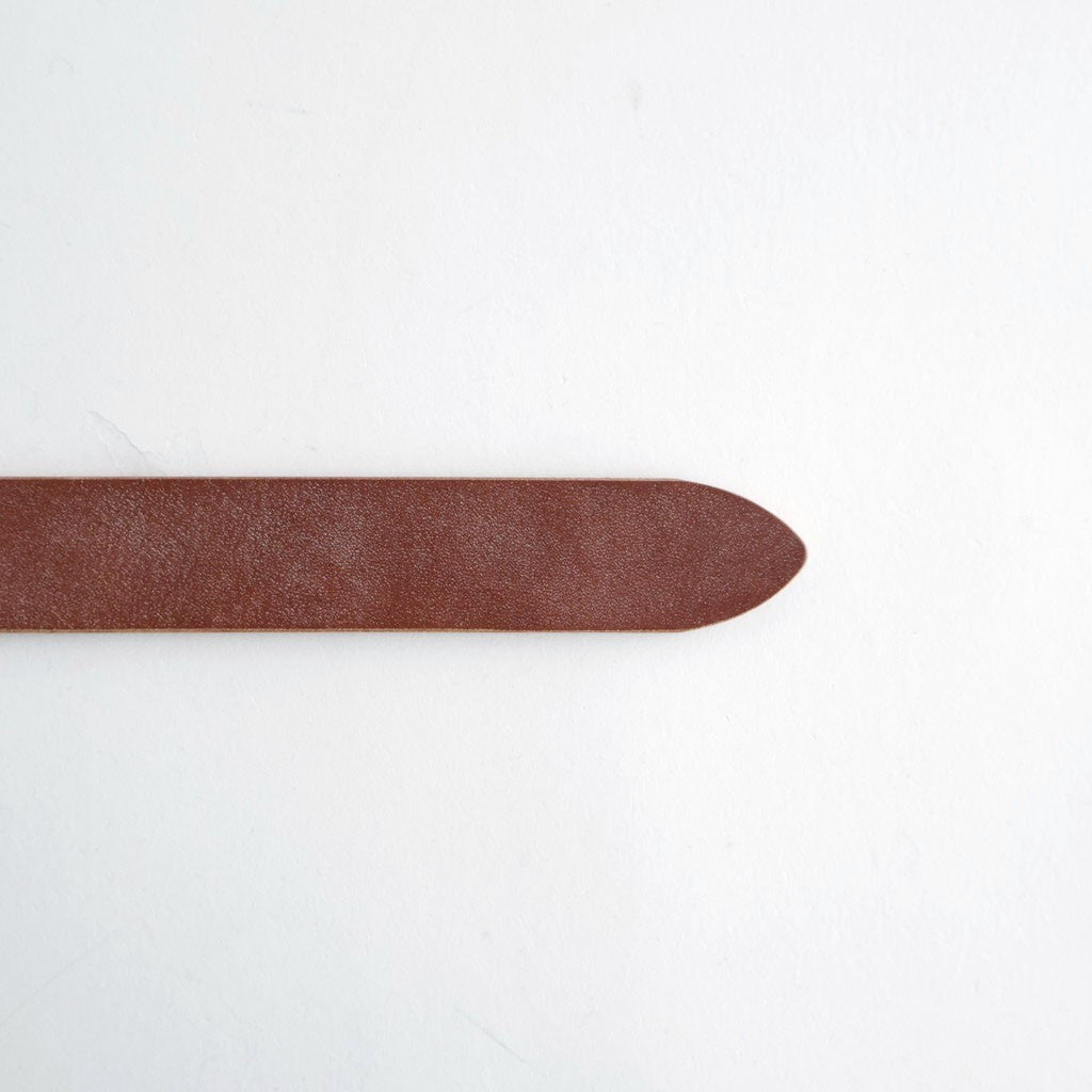 REVERSIBLE BUCKLE BELT #NATURAL BROWN [A26AB10RP]