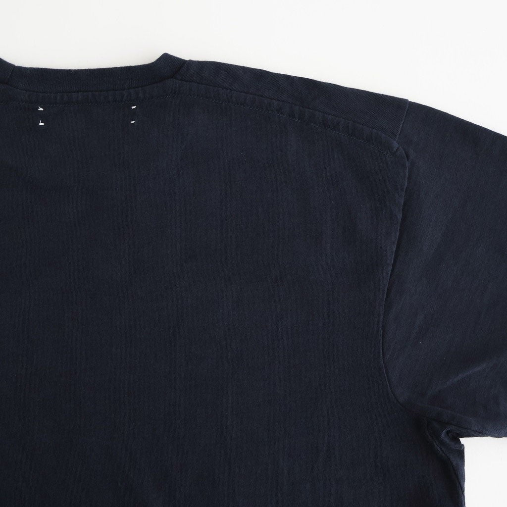 ムラ糸Tシャツ Slub Yarn T-Shirt #NAVY [31061007]