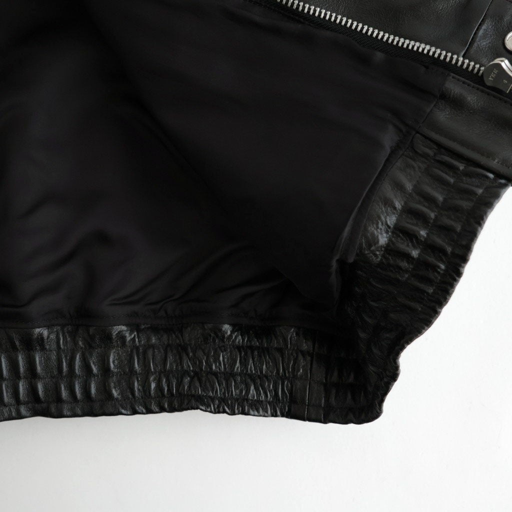 SHRINK BOMBER JACKET #BLACK SHRINK [26440701]