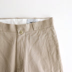 CHINO CLOTH PANTS STRAIGHT #beige [65609]