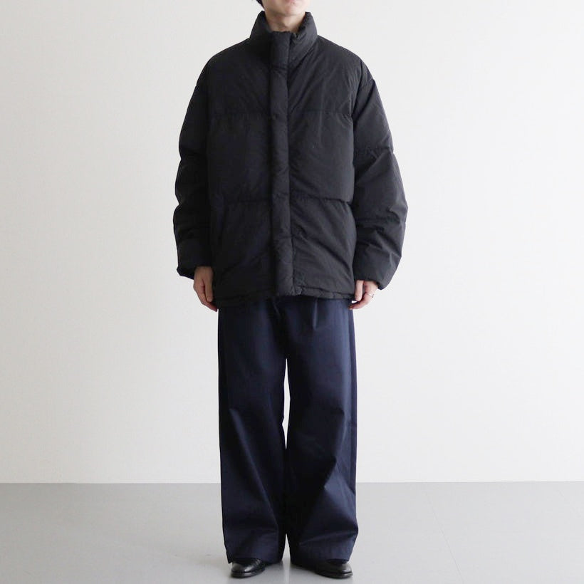 極美品 STONE  GARMENT DYED DOWN ブラック STONE ISLAND DYED MICRO YARN DOWN