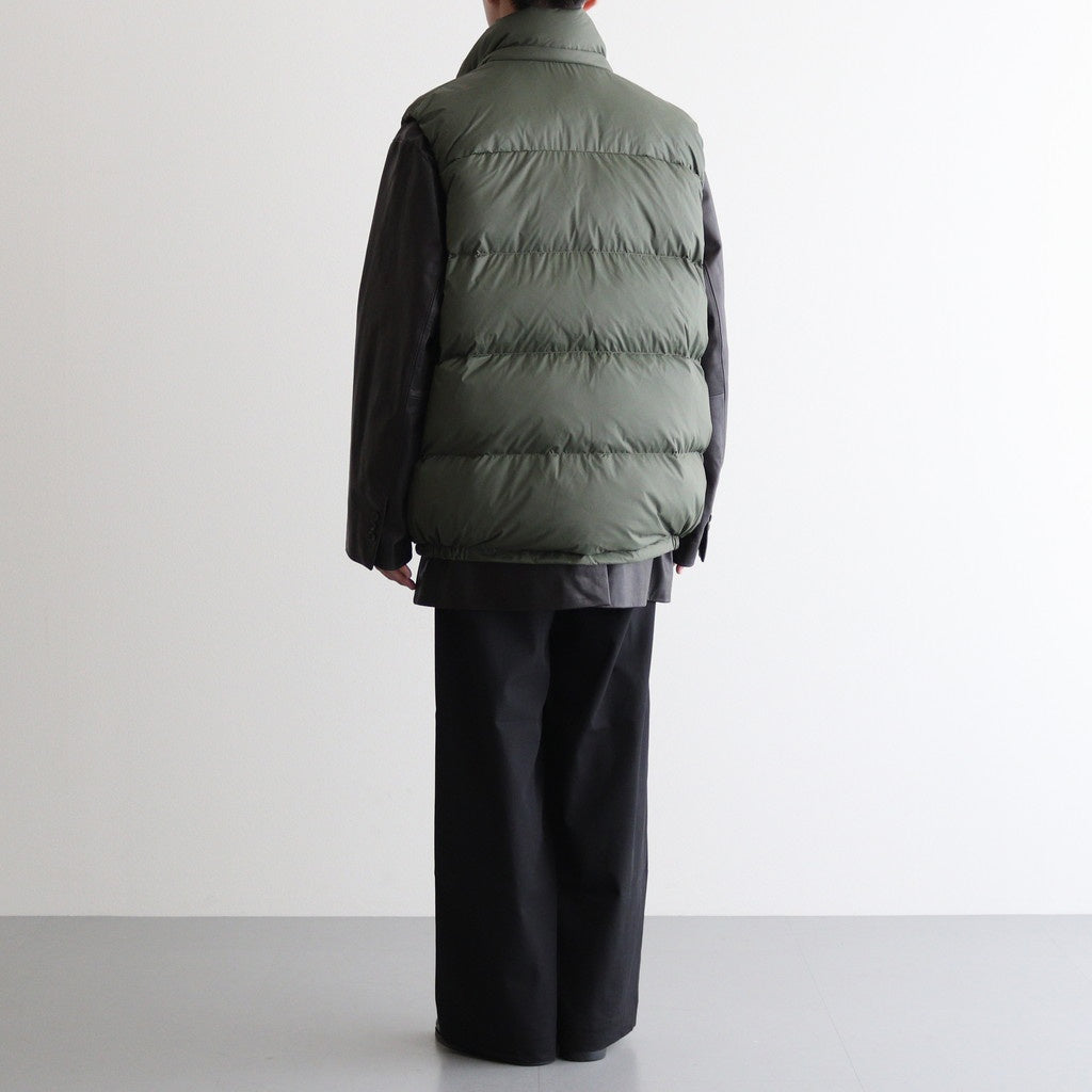 CORPORATE DOWN VEST #KHAKI [FSW-23-DW_173]