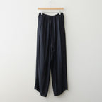 Modal Front Flat 1pleated Easy Trousers #DARK NAVY [YK26SS01216P]