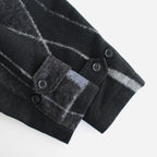 JACQUARD ZIP BLOUSON #BLACK [YK23FW0525B]