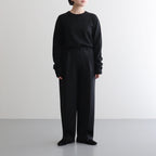 Wool Cashmere Seamless Knit #BLK [12520538]