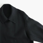 Wool Cashmere Double Breasted Rever Coat #Black [YK26FW01317C]