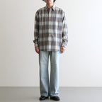 FADED SELVEDGE LIGHT DENIM PANTS #LIGHT INDIGO [A26SP05DE]