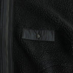 綿ウールボア ブルゾン #BLACK [HN-T018-051]