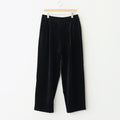 Compact Velour Easy Pants #BLACK [GM253-70406]