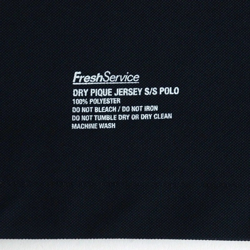 DRY PIQUE JERSEY S/S POLO #NAVY [FSC263-70036]